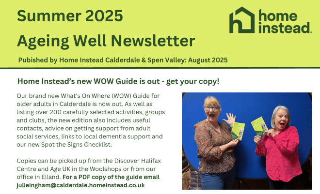 Ageing Well Summer Newsletter is now out: Get your copy here