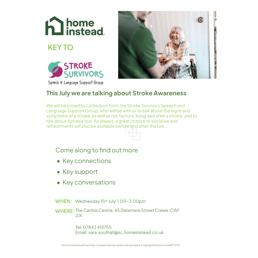 Join Us For July's Key To Care Talk