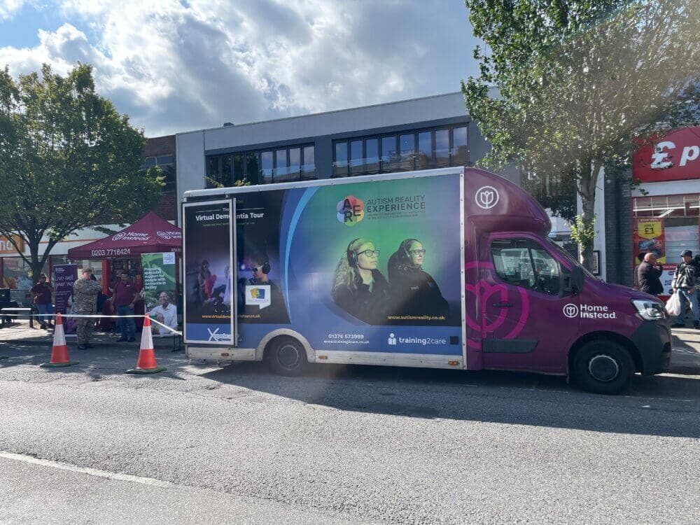 Virtual dementia experience held at Bellegrove Road, Welling