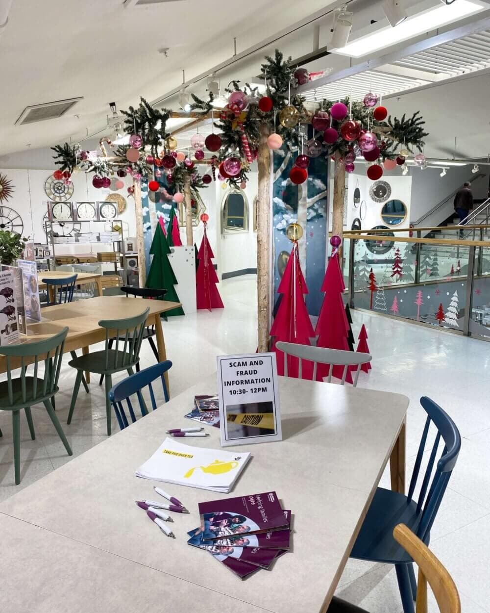 Scam and Fraud Session in John Lewis