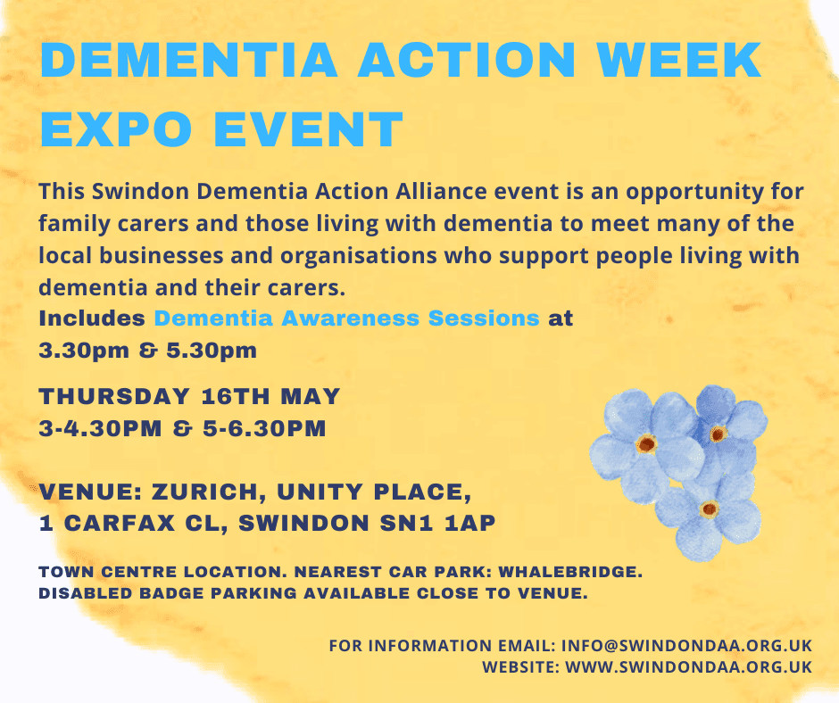 Swindon Dementia Action Week 2024 Events