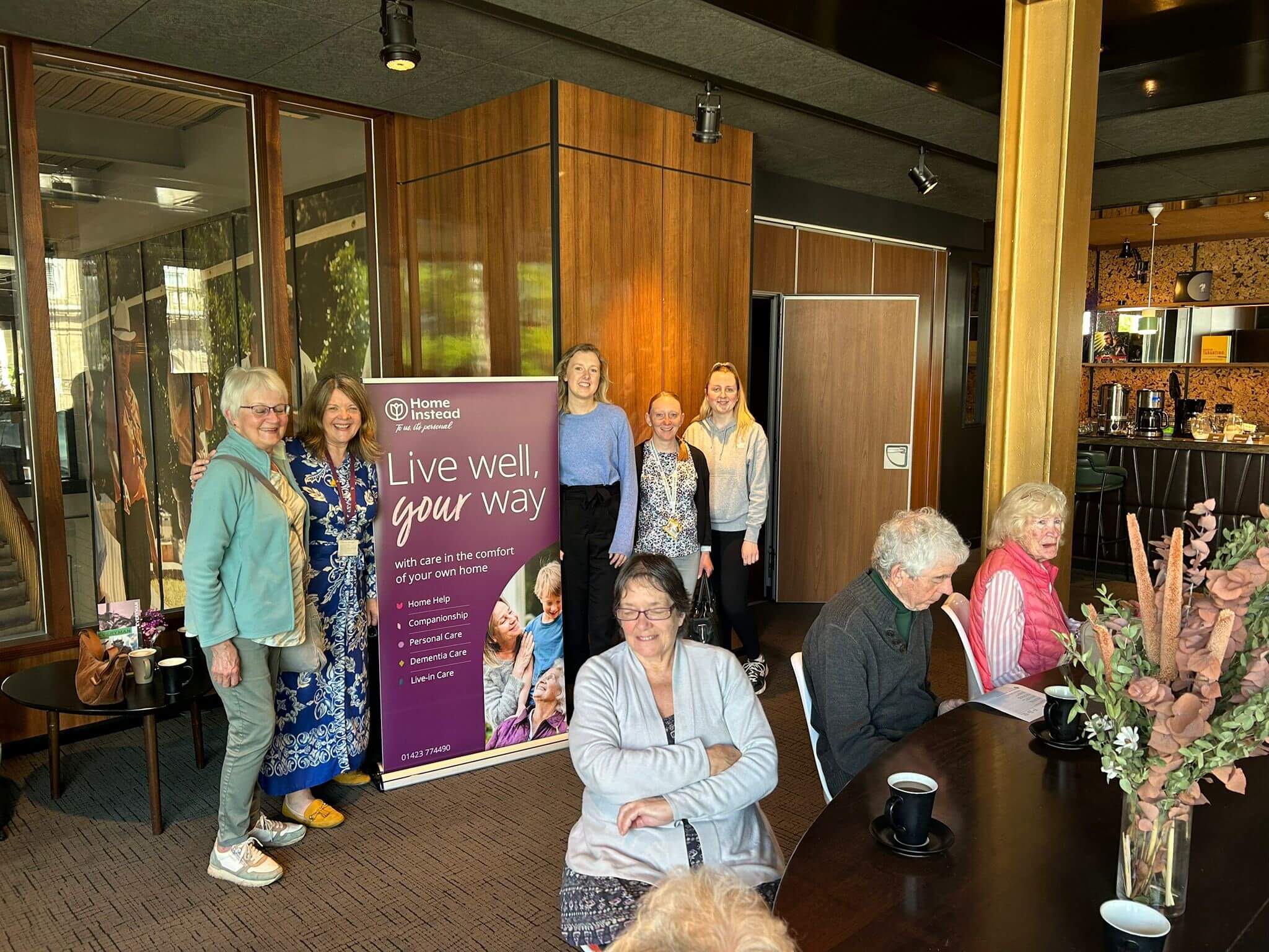 group photo for cinema trip