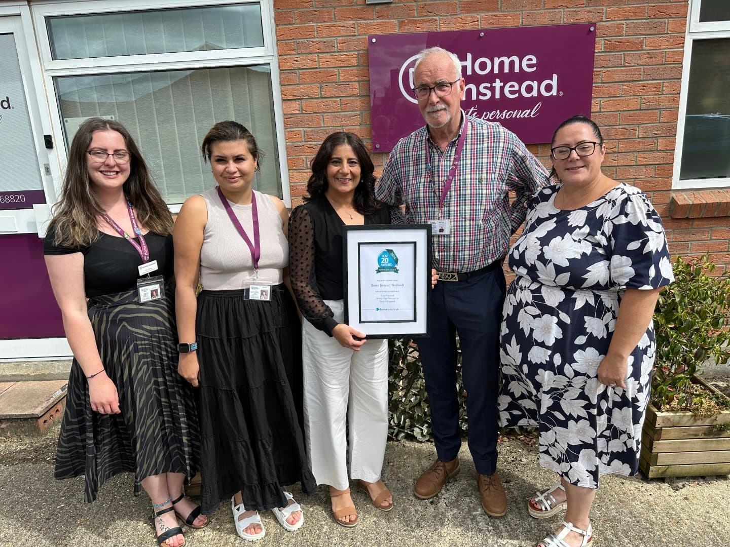 Celebrating Our Achievement Home Instead Bedford