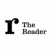Black lowercase 'r' and the text "The Reader" in black on a white background. - Home Instead
