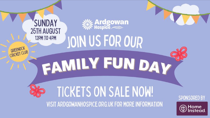 Home Instead sponsors Ardgowan Hospice Fun Day