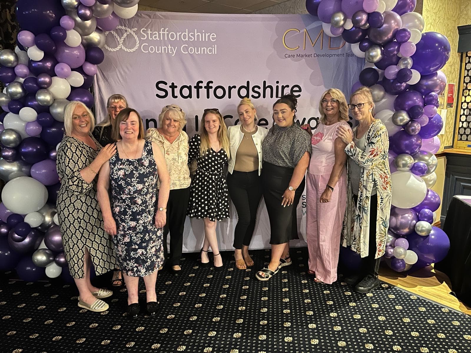 Winners at Dignity in Care Awards 2024