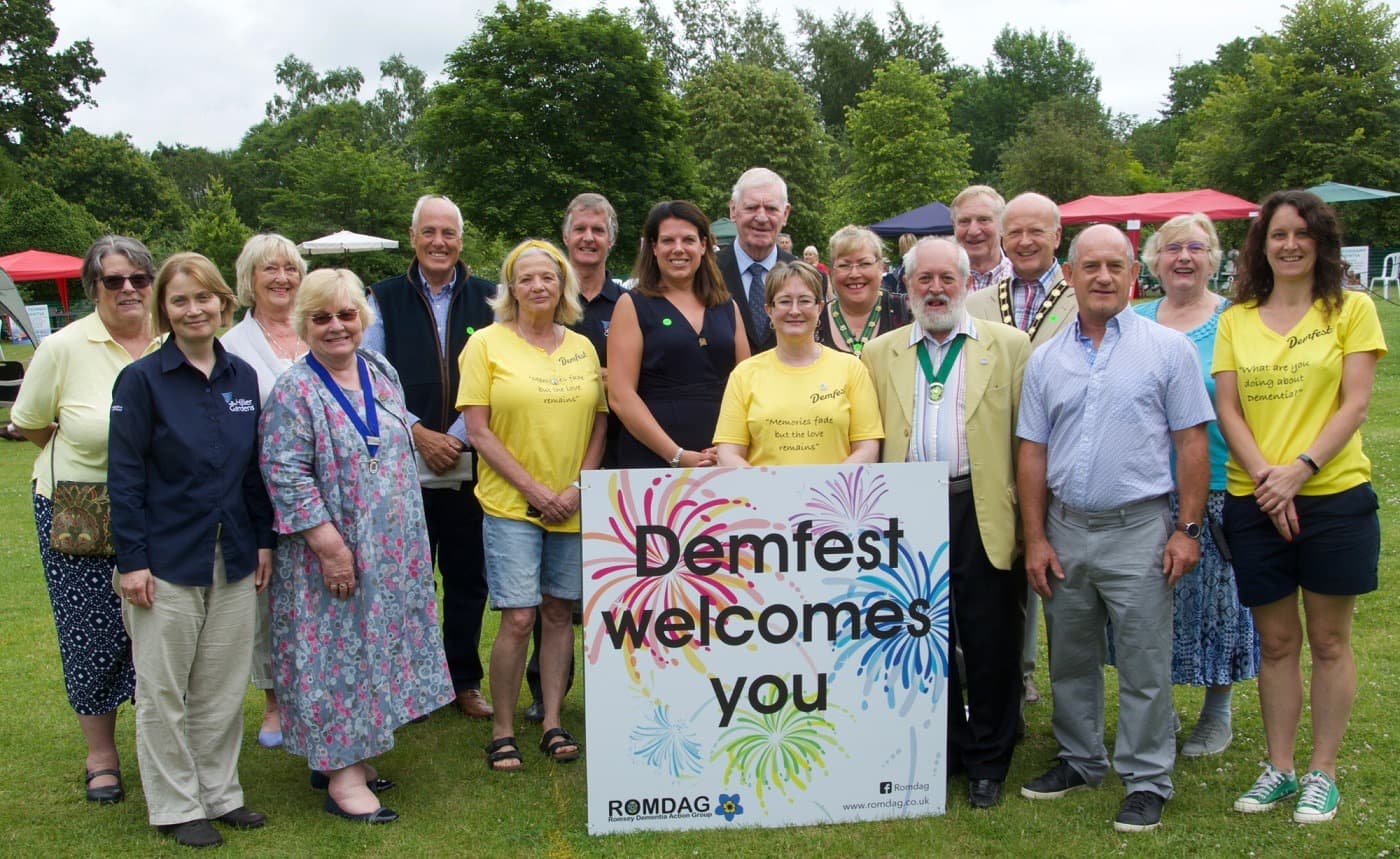 Group of people who organised Demfest 2019