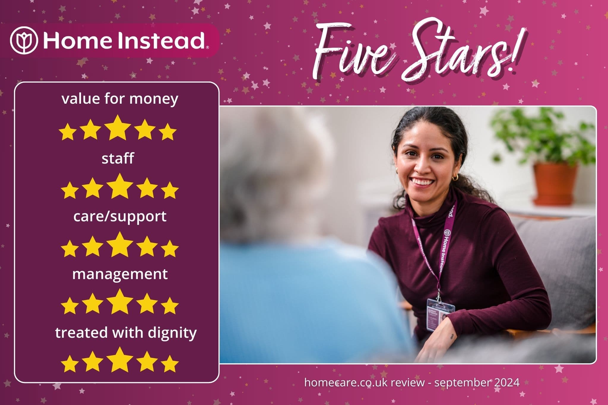 High quality review for local home care provide in community