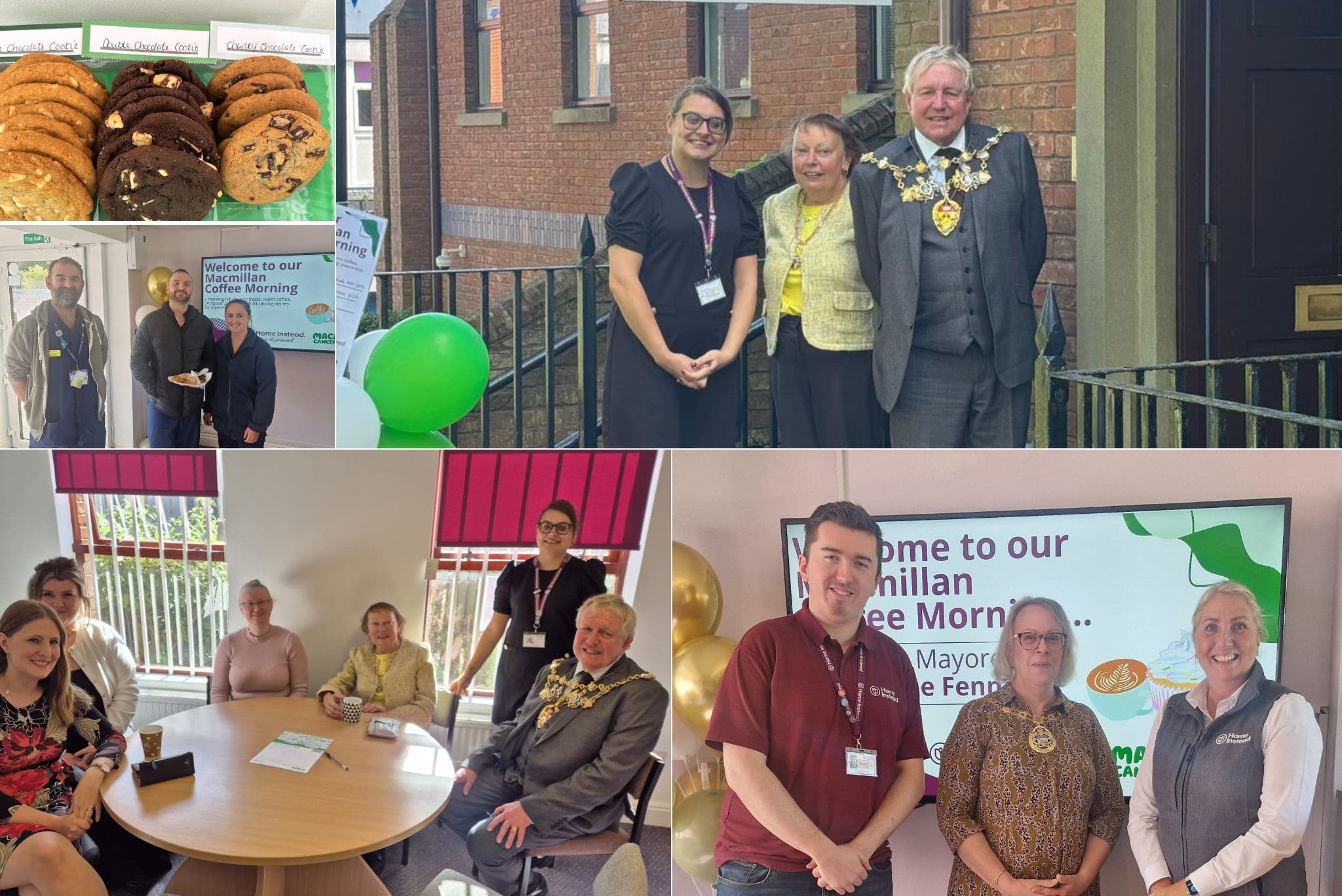 Macmillan Coffee Mornings at Home Instead West Lancashire and Chorley