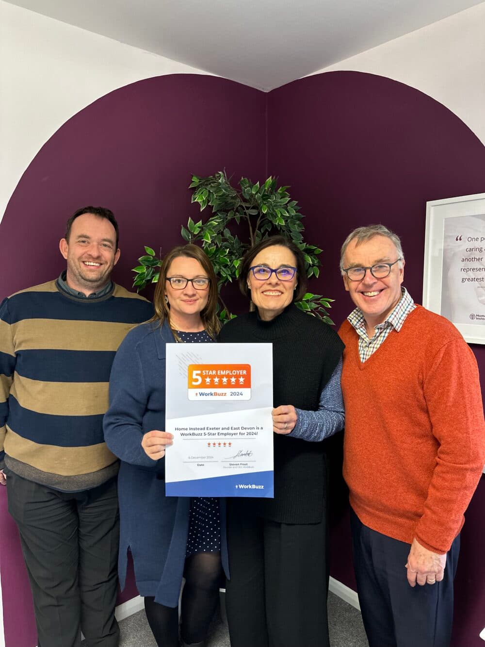 Home Instead Ranked in Top 5% of Care Companies Worldwide