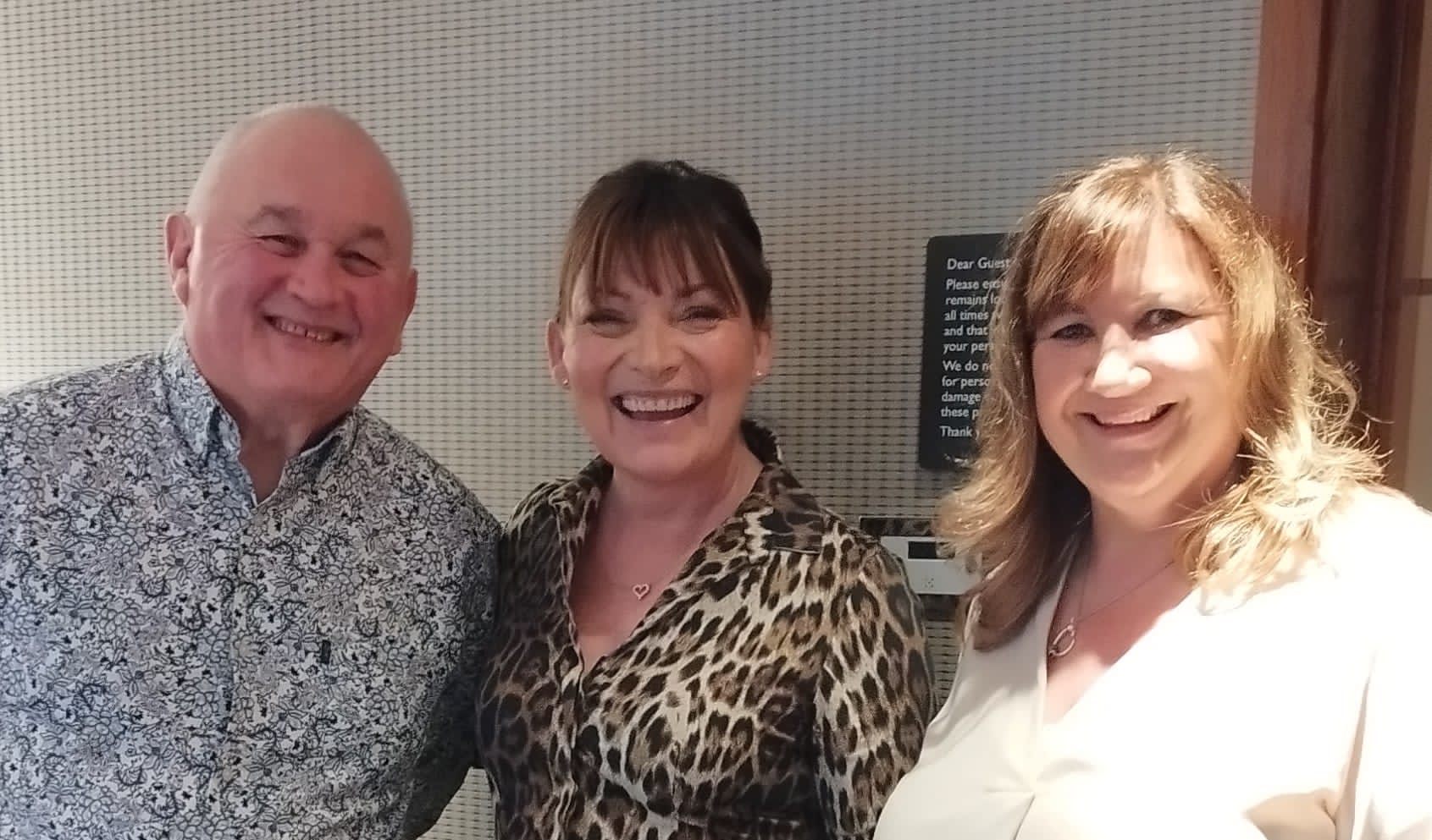 Louisa and Lorraine Kelly