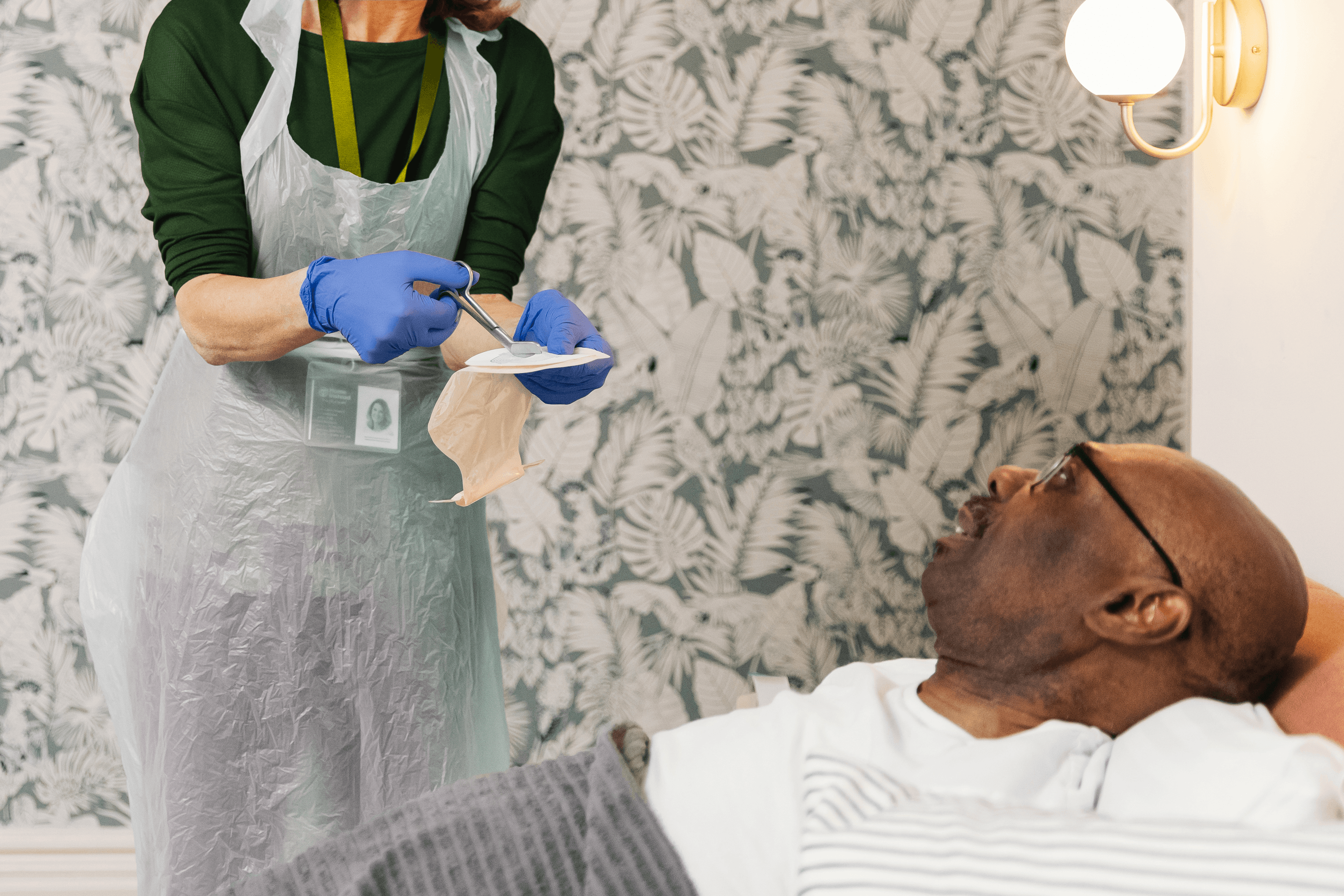 Living with a long term catheter for older adults