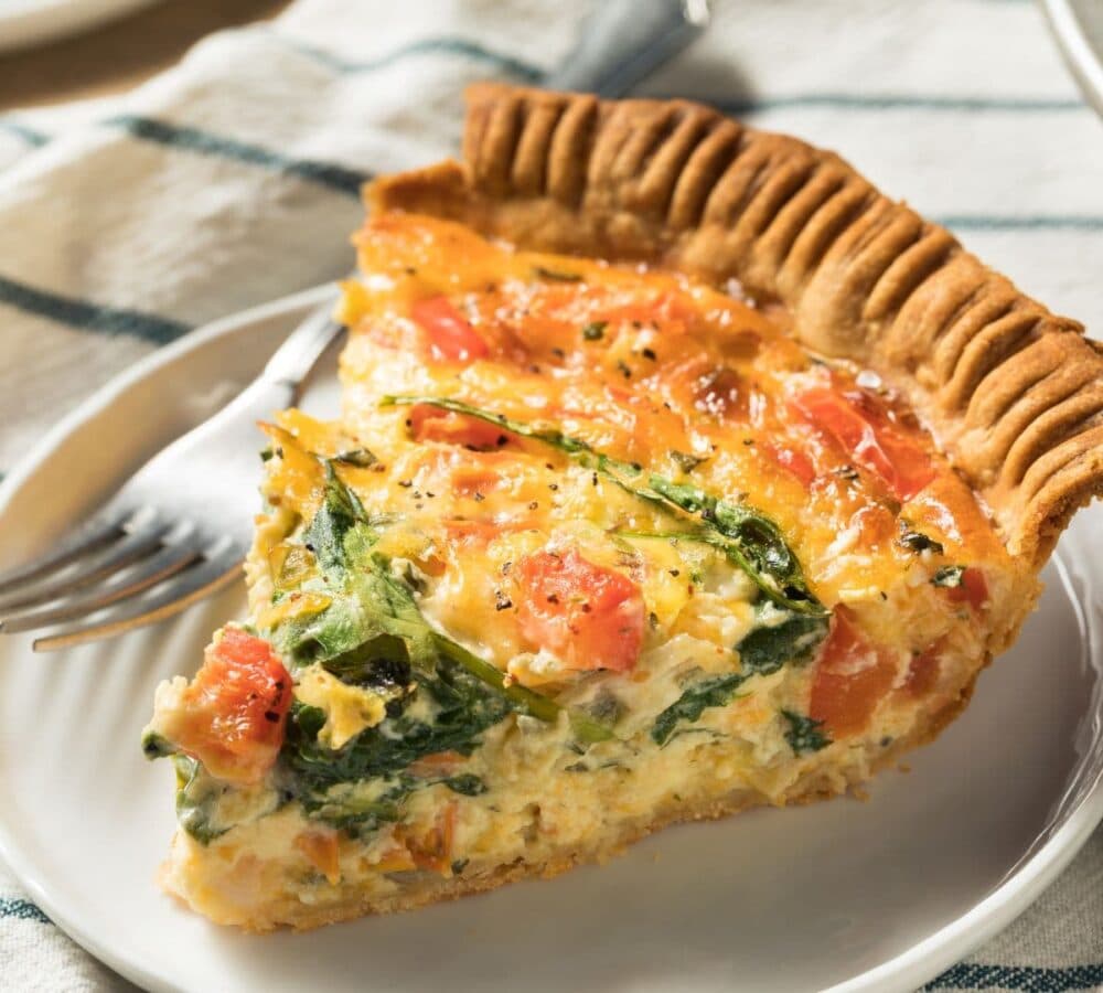 a slice of pie on a small plate