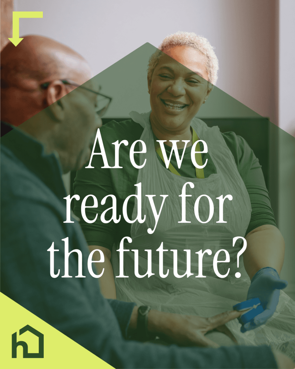 Image with caption are we ready for the future