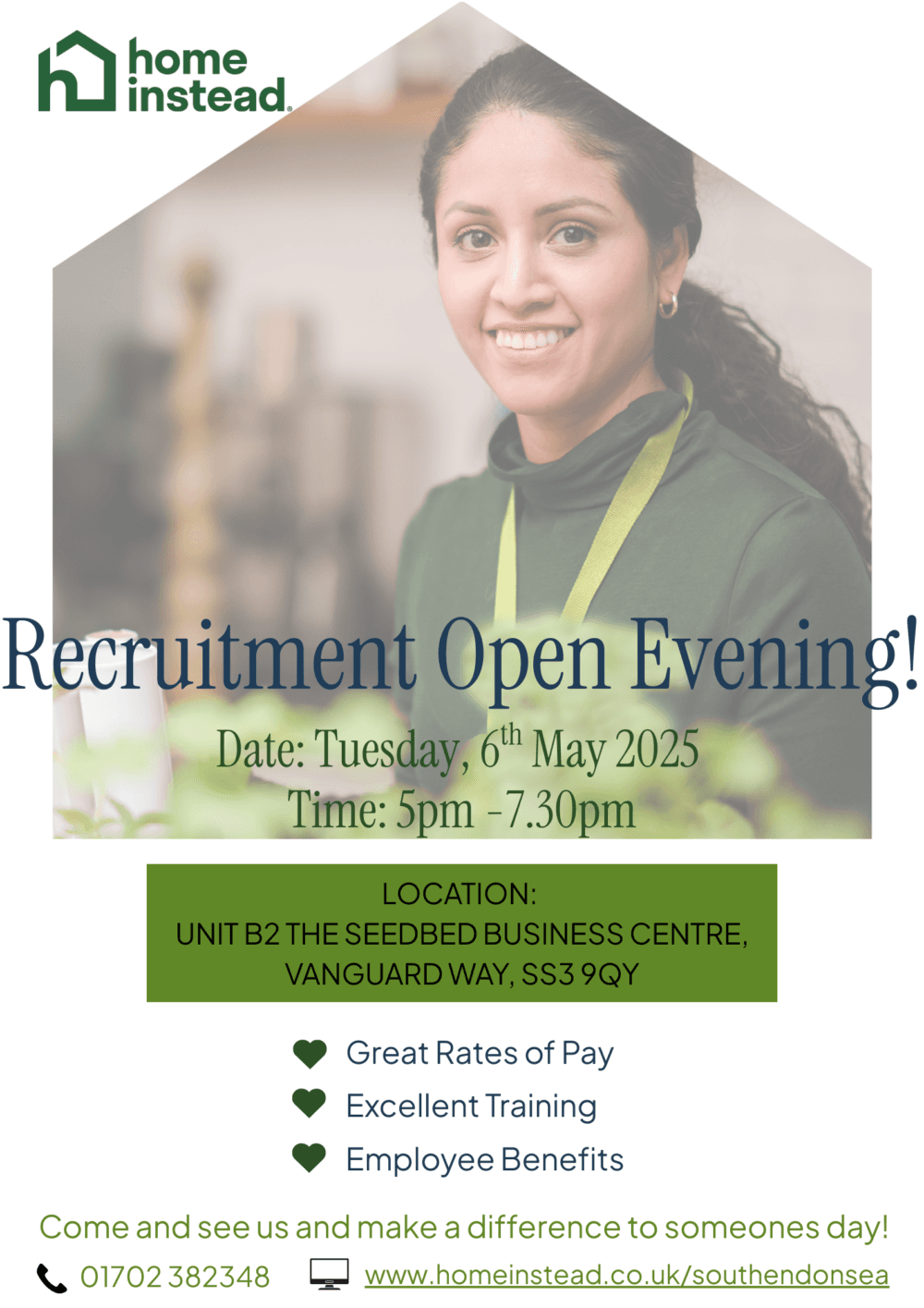 Recruitment Open Evening! – 6th May
