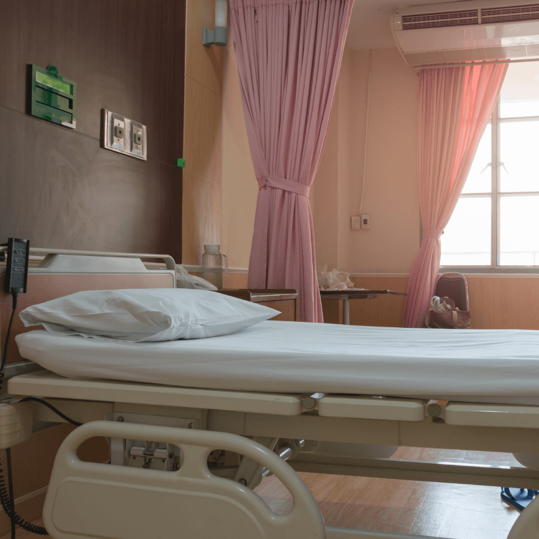 Empty Hospital Bed
