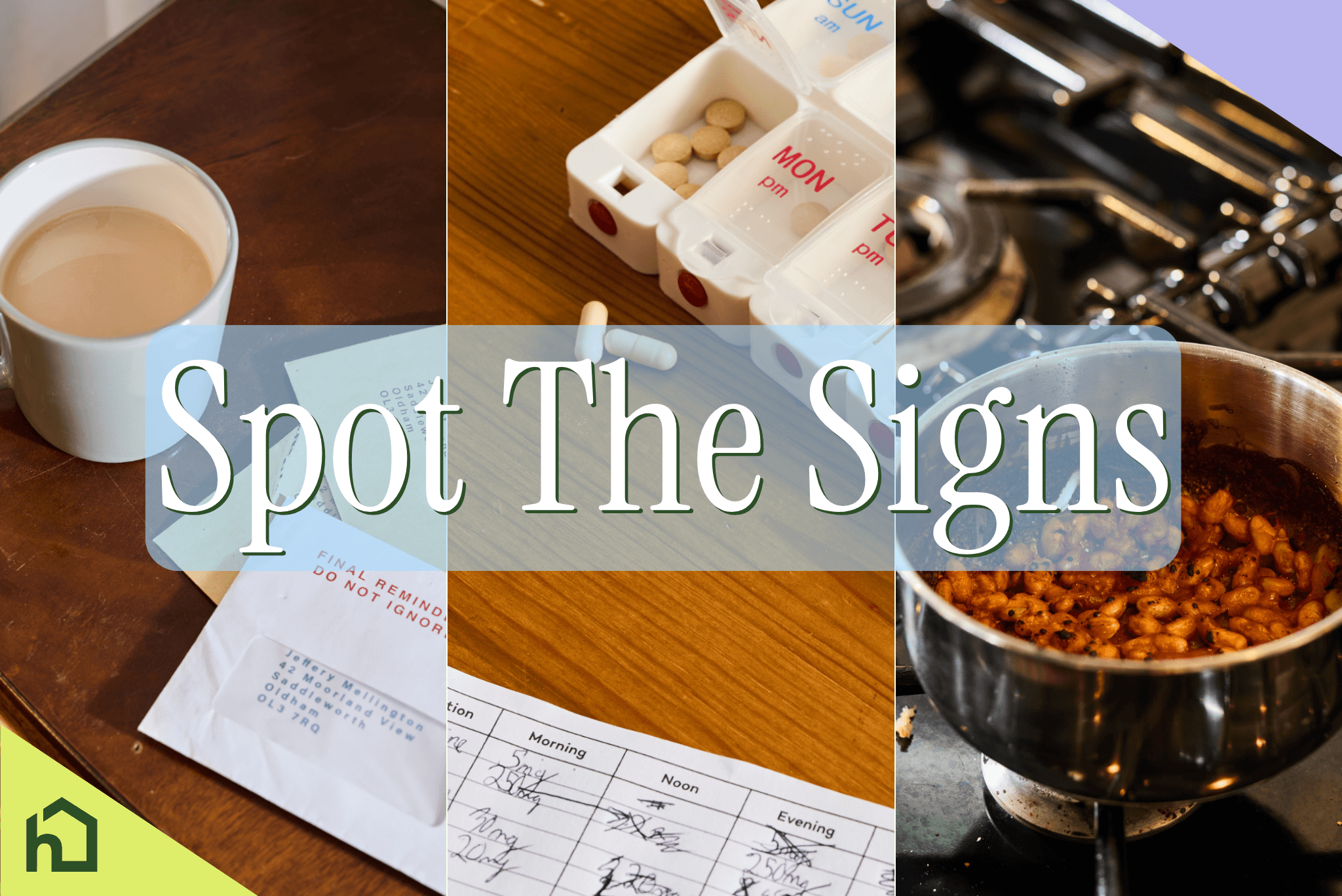 Spot the Signs - Caring for Loved ones when they need support