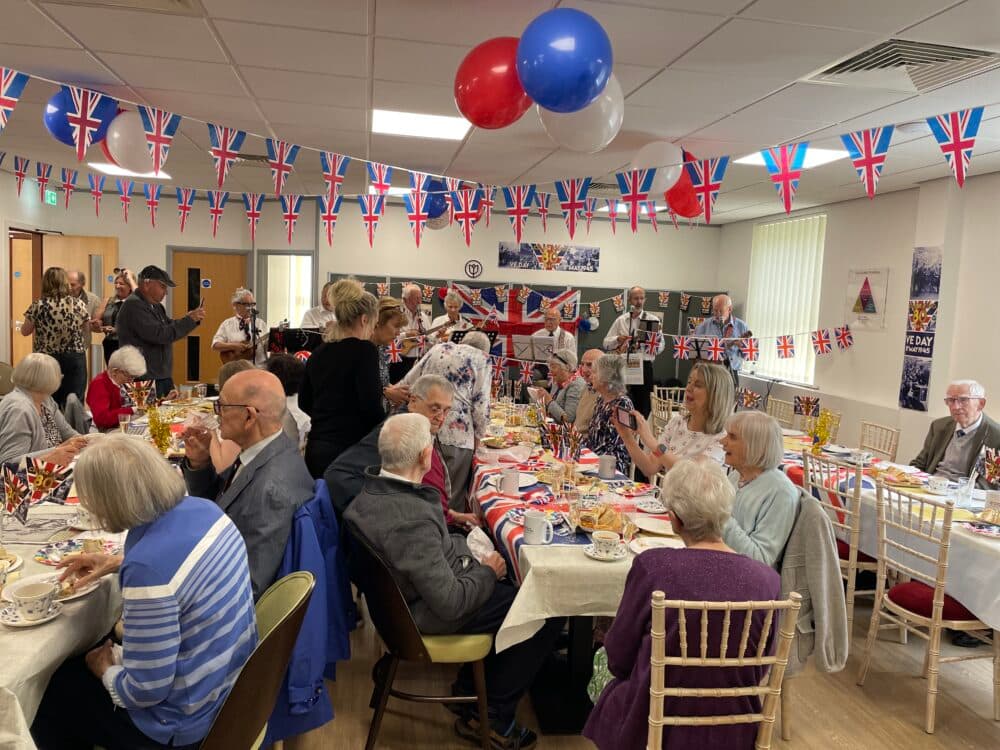 Home Instead VE Day 80 celebration in Wirral.