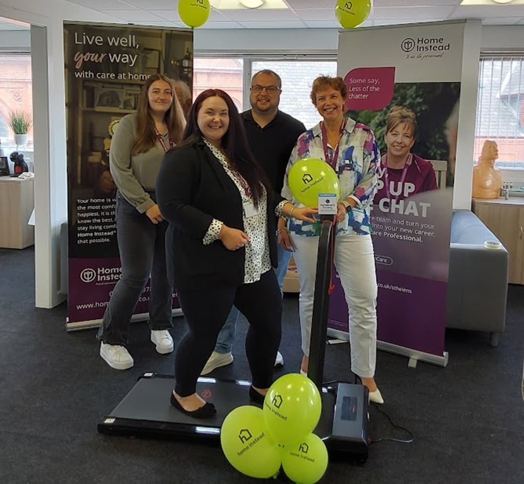 To Buckingham Palace and back Home Instead!! 