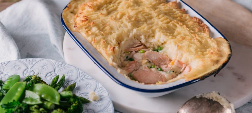 Salmon Mash pie