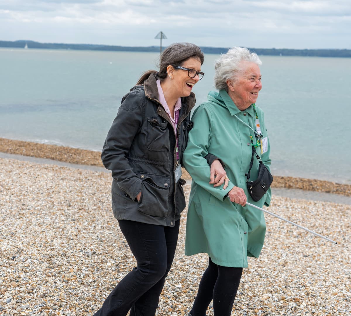 Out and About with a Helping Hand in Fareham & Gosport