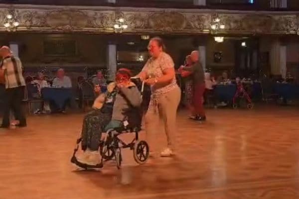 Strictly from the Heart: North Wales Client Dances at Blackpool Tower Ballroom Thanks to Home Instead Care Team