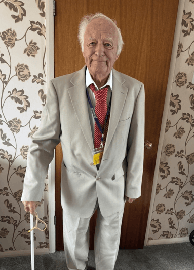 From Care to Celebration: Sally Helps Client Celebrate His Grandson’s Big Day!