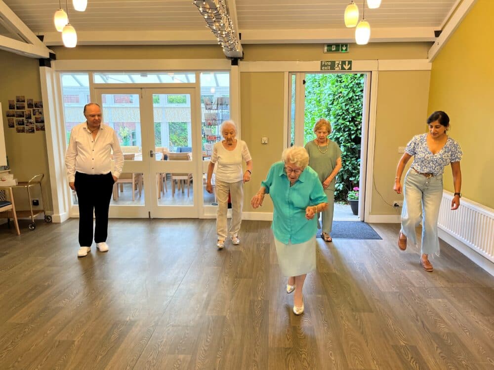 Lilly Brings Line Dancing to Greenfields