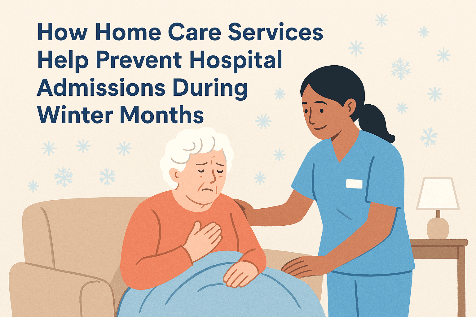 How home care services help prevent hospital admissions during winter months