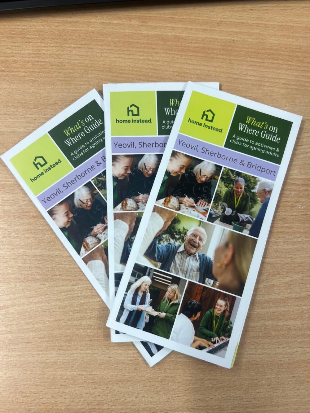 New Wow guides on a table