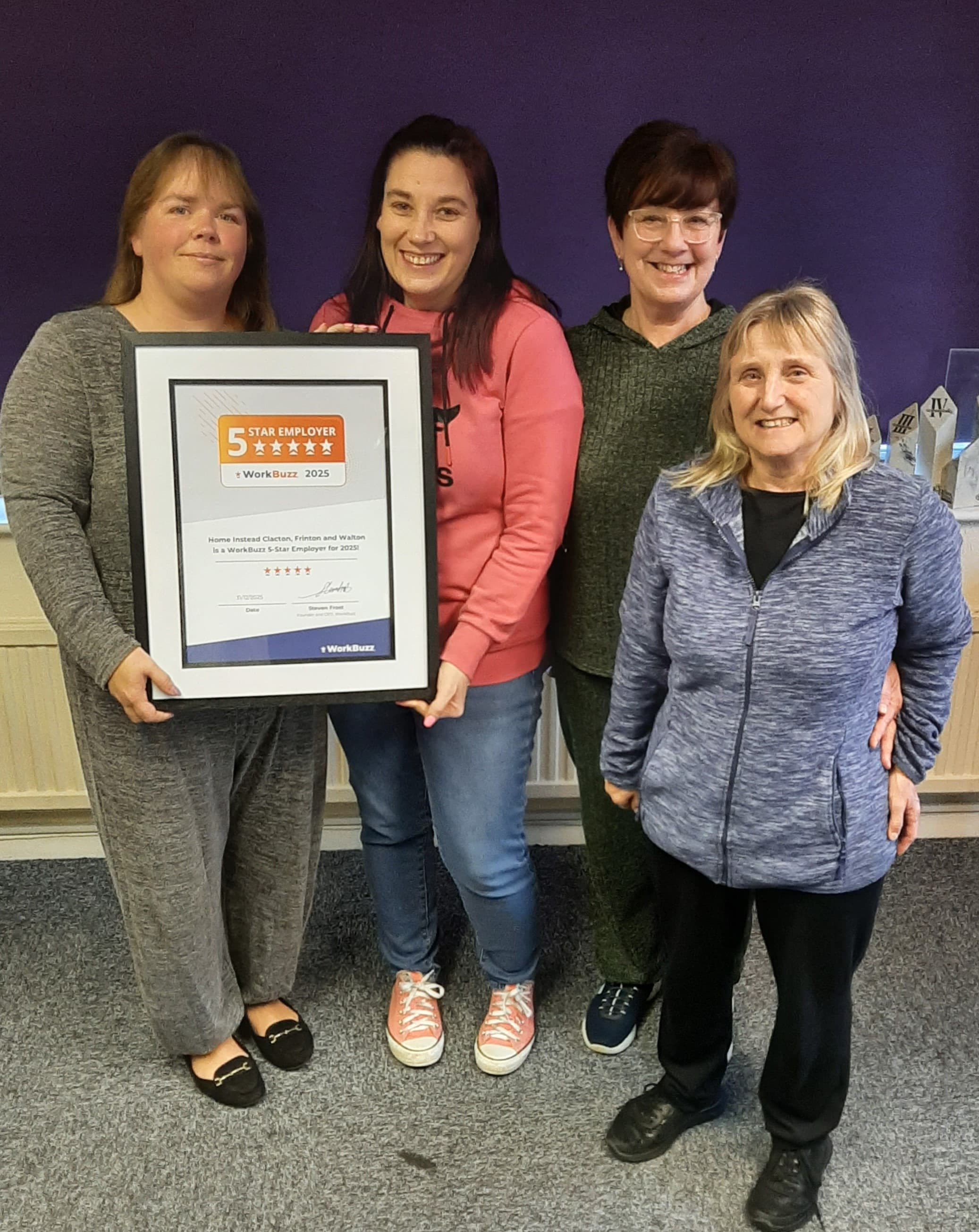 5-Star Employer Award Received