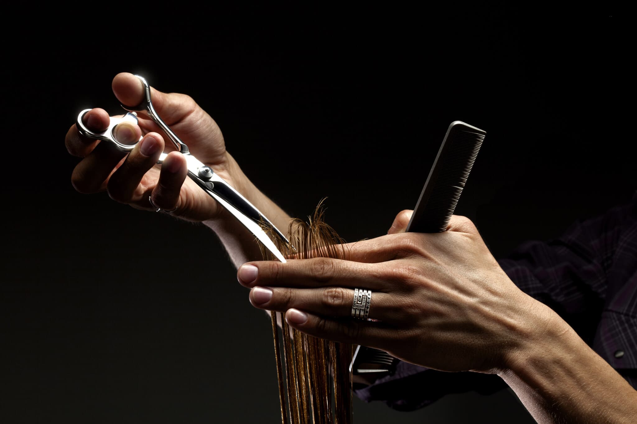 Getting Styled by The Court Salon