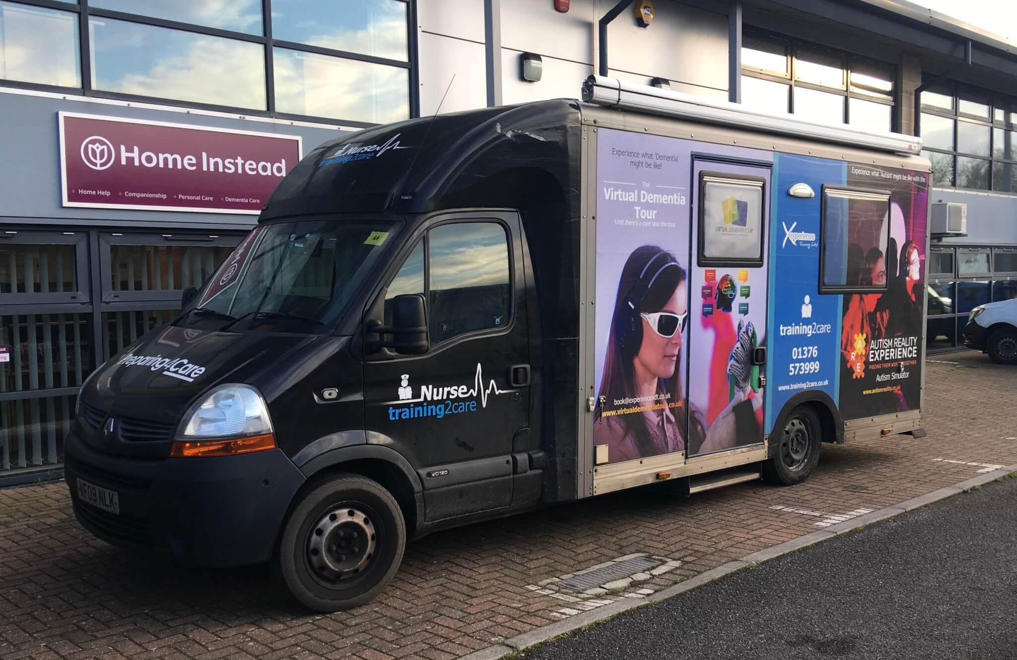 The virtual Dementia Tour bus comes to Home Instead