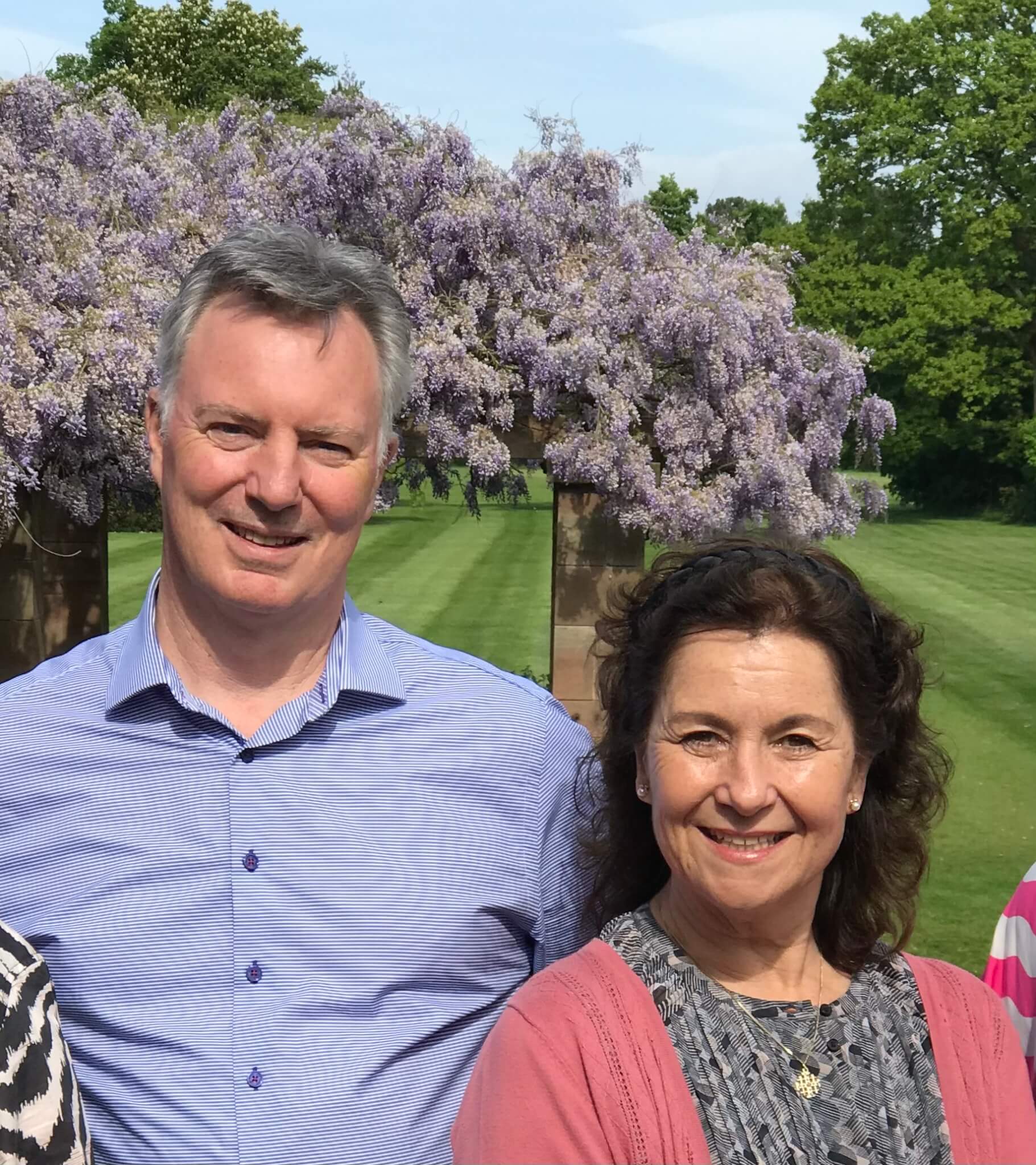 Mike and Catharine Chalton of Home Instead Wirral, Chester and Liverpool South at regional conference.