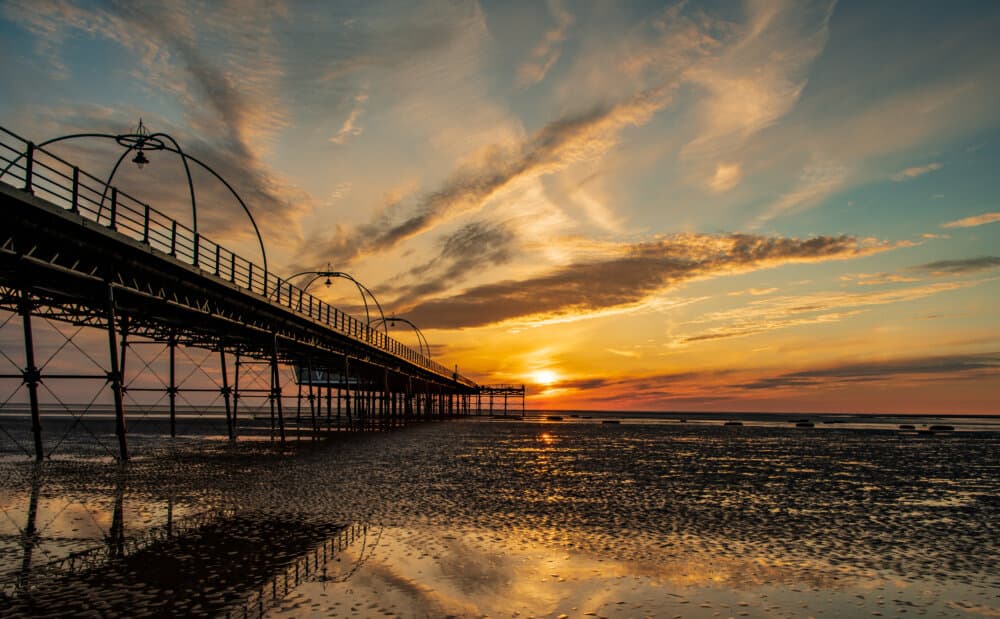 Southport beach sunset - Home Instead