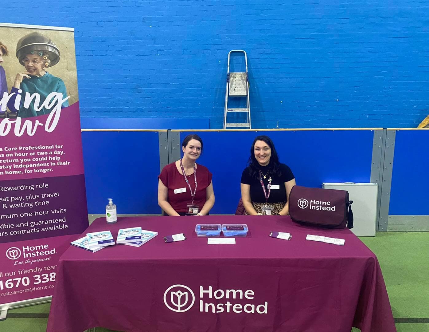 Amy and Jade talk Careers at Chantry Middle School, Morpeth