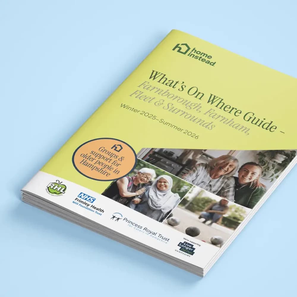 Home Instead Farnborough What's On Where Guide
