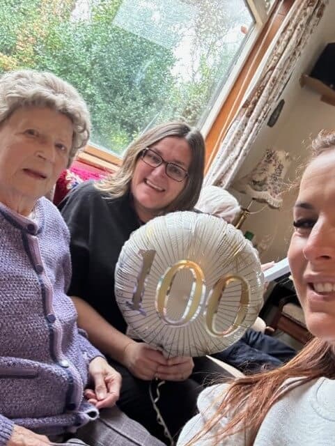 Margaret's 100th birthday!