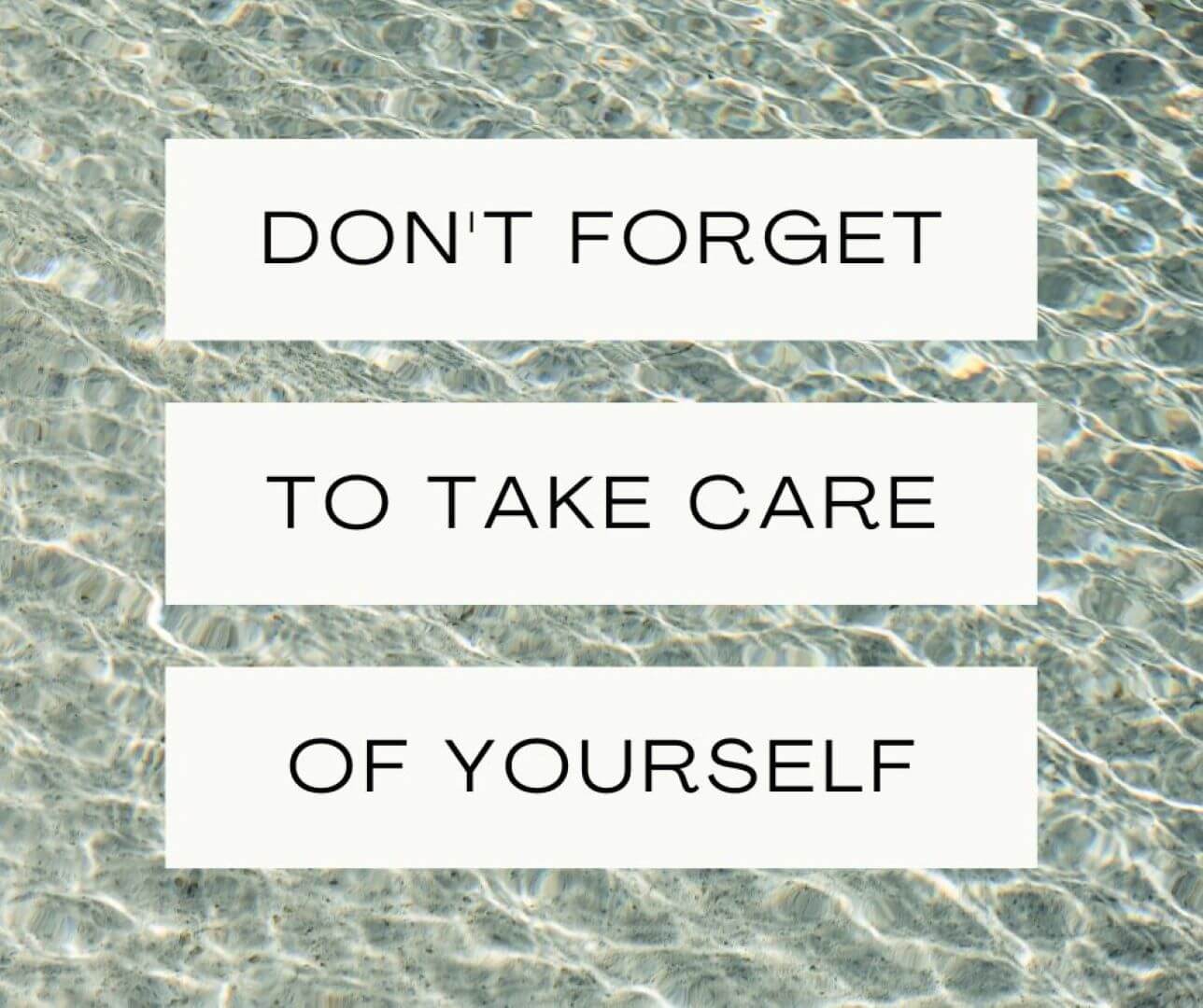 Winter Self Care Ideas