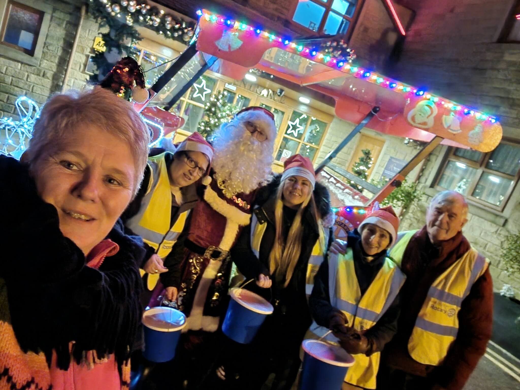 Home Instead's staff raising funds for Ramsbottom Rotary