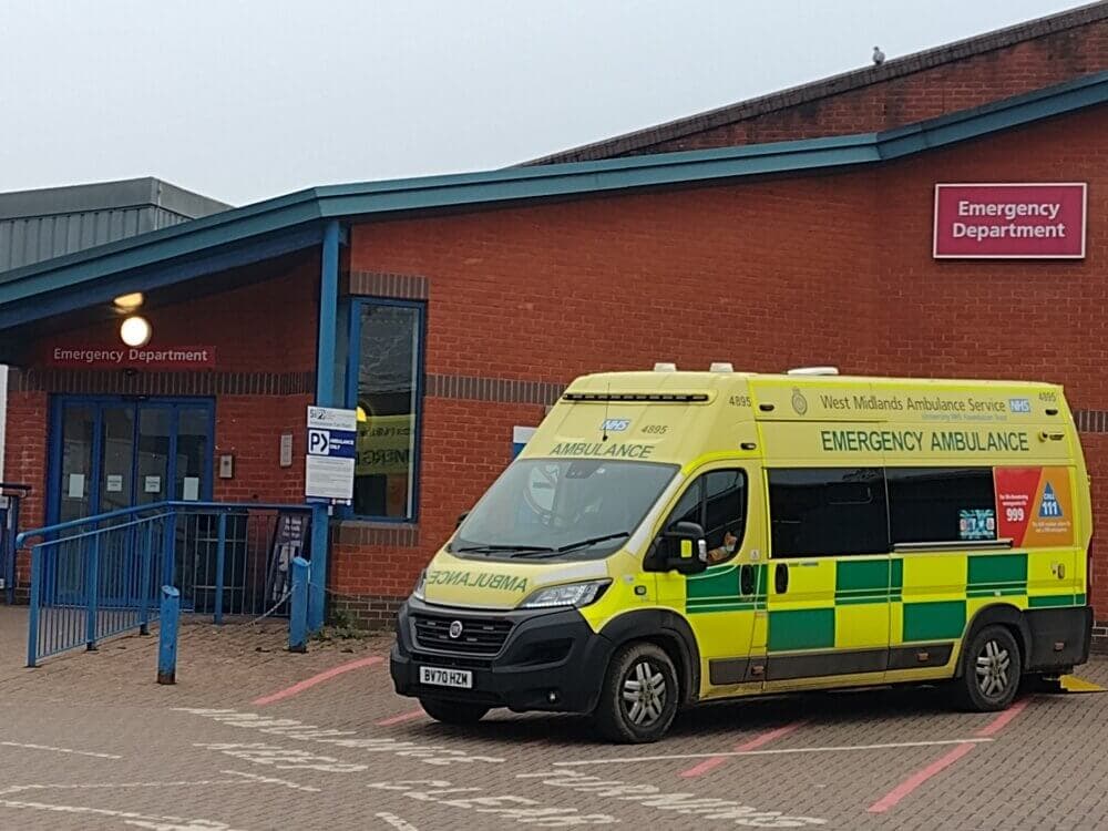 Horton Hospital Banbury rear entrance