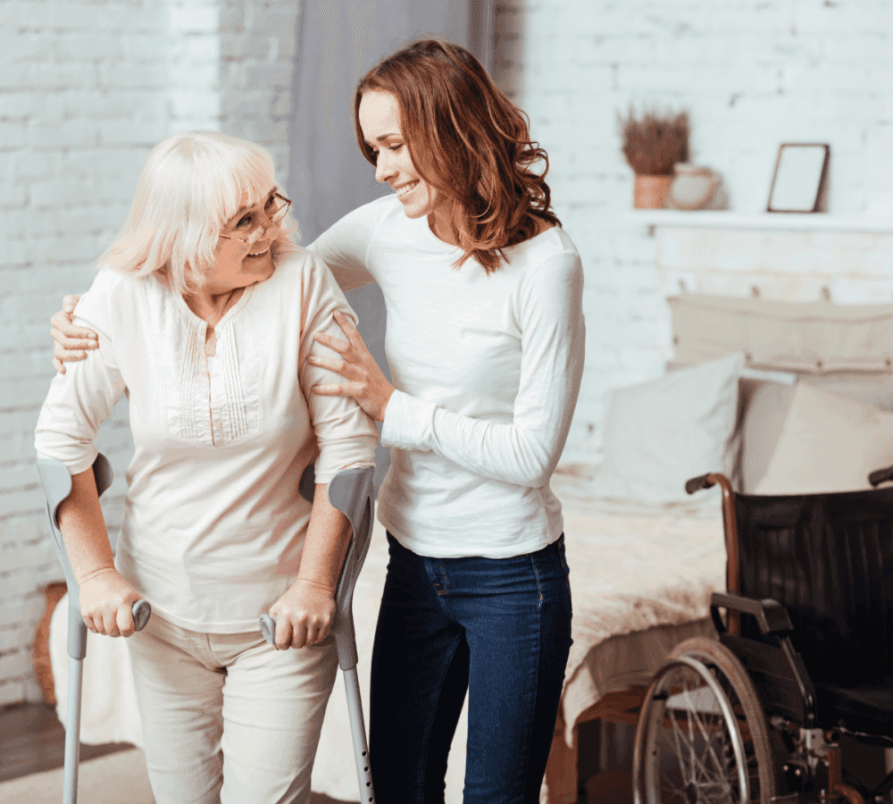 recovery at home with support from Home Instead