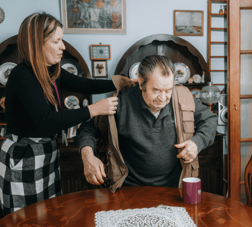 What is live in care in Norwich