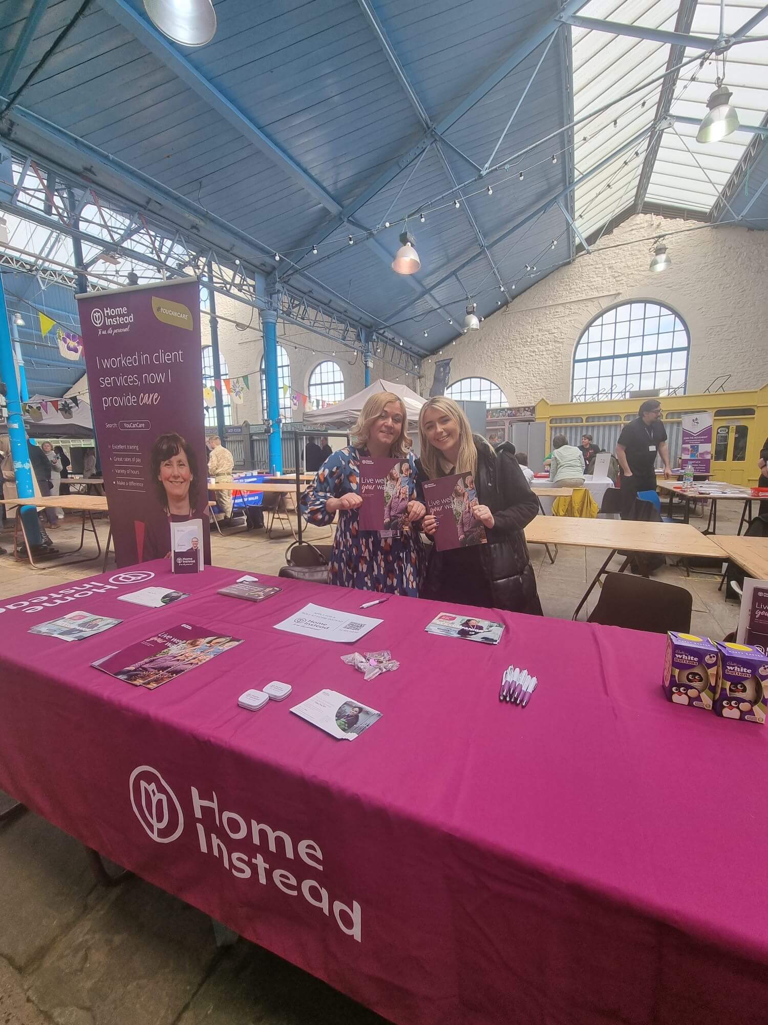 Kat & Nic head to Abergavenny