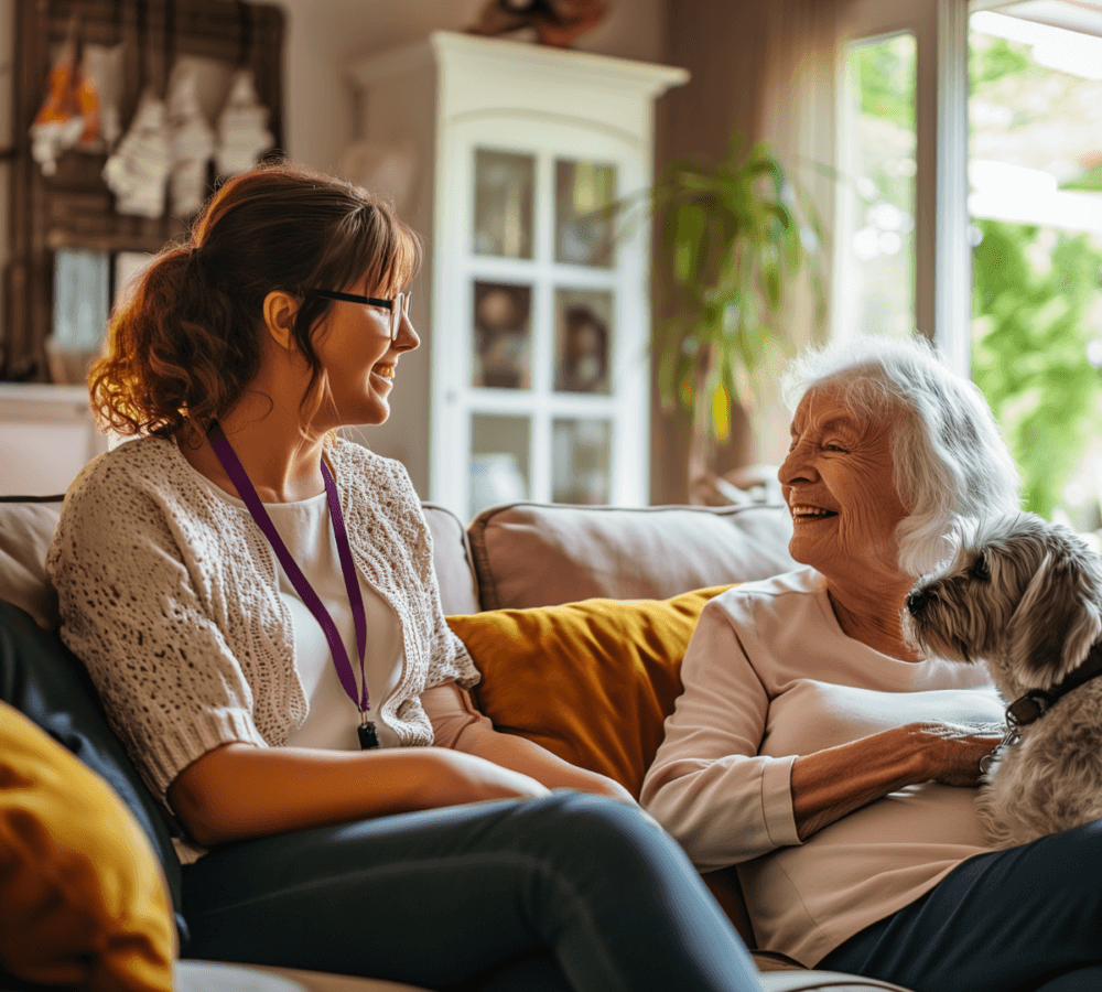 Gently introducing support from Care Professionals