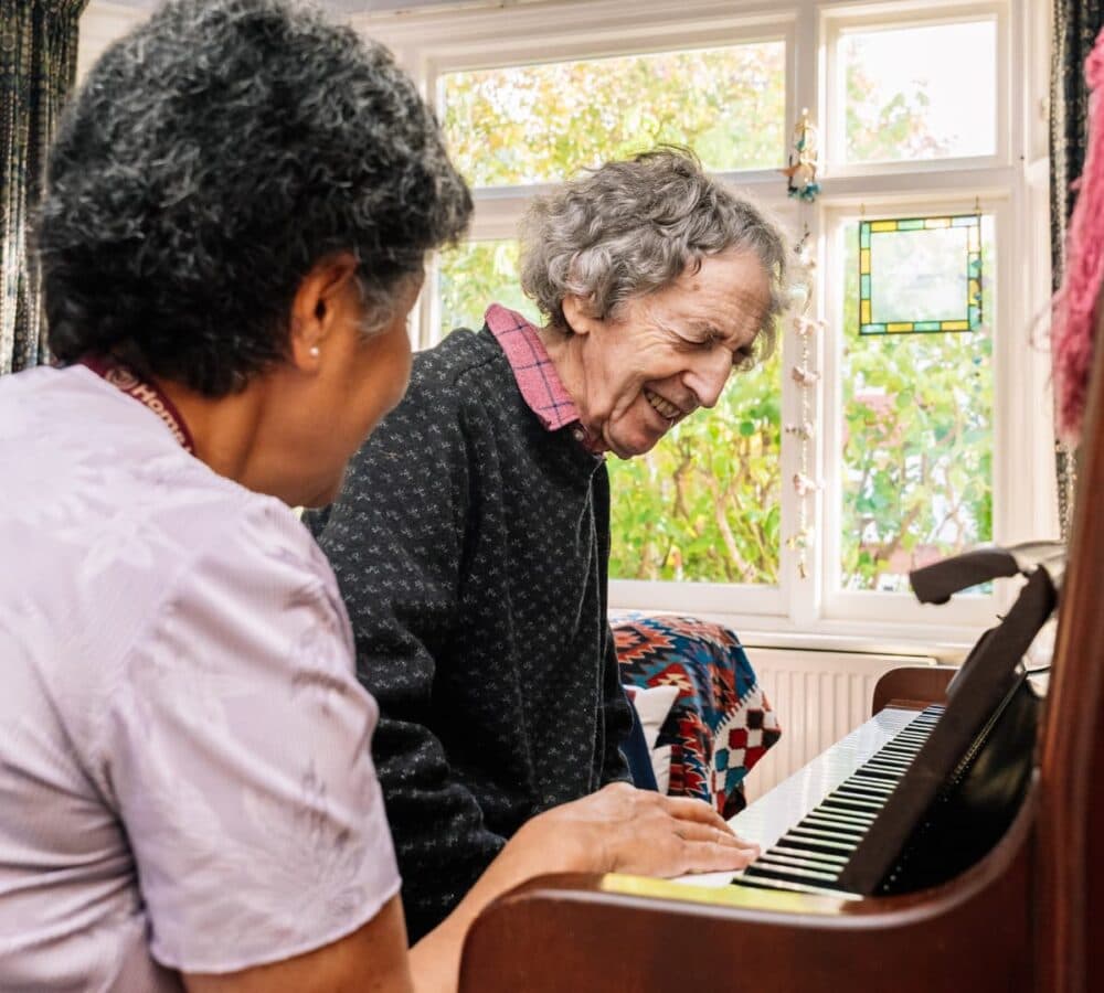 Integrating music into home care visits