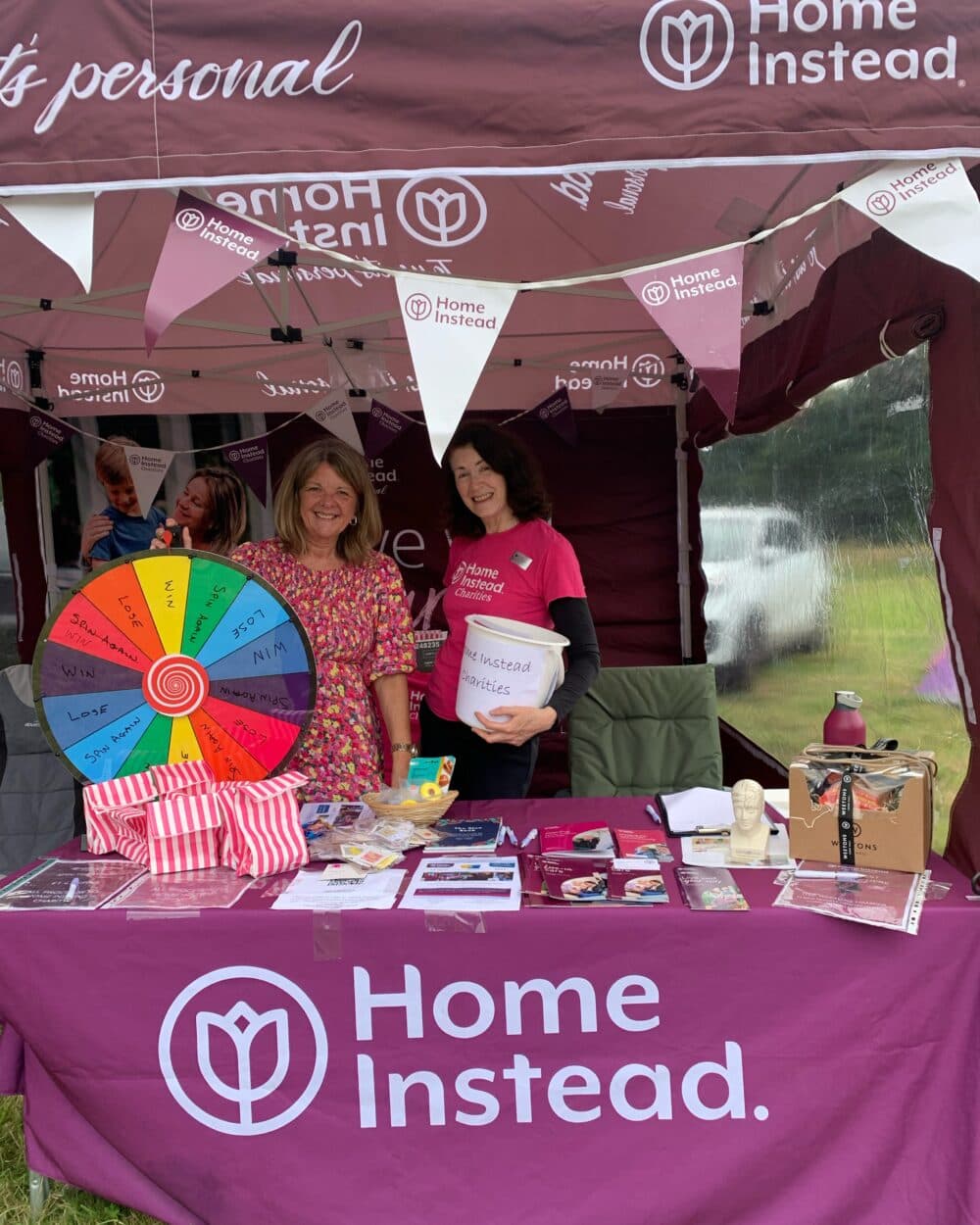 Birstiwth show 2024, with Sheena and Karen