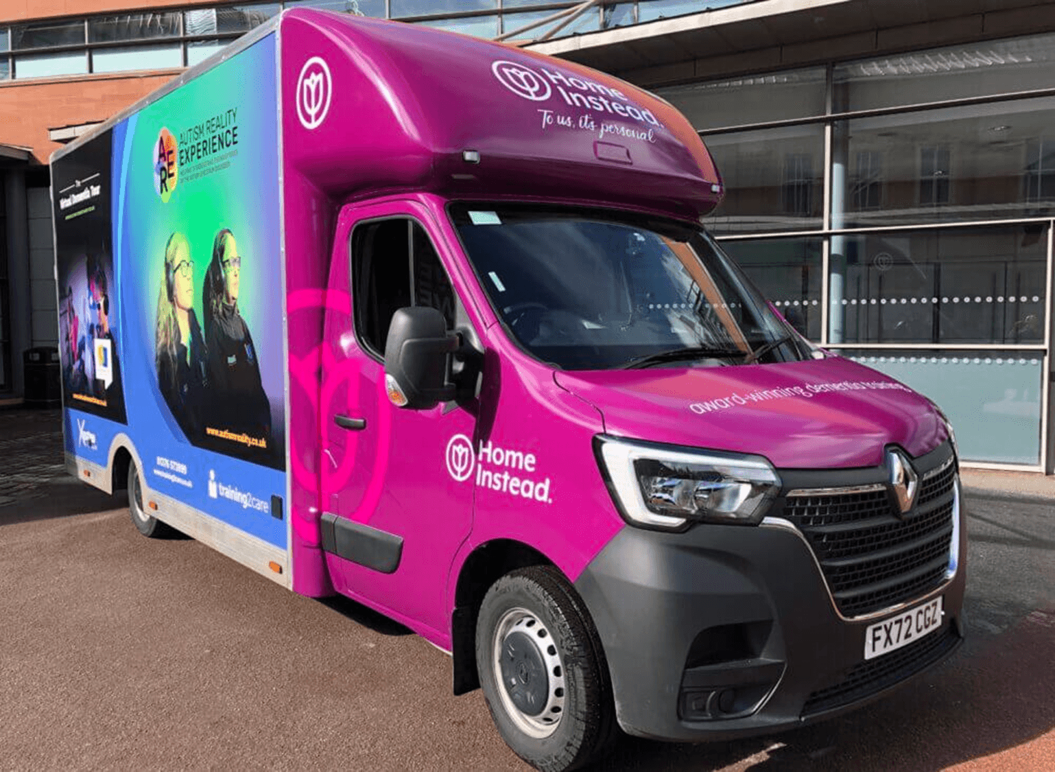 Home Instead Dementia bus.