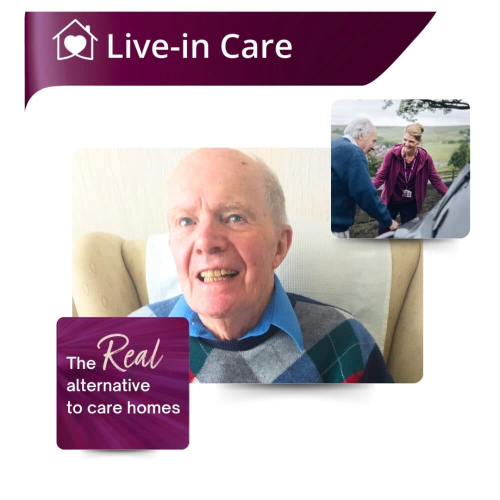 Live-in care I would not have recovered as well as I have without our Care Pro