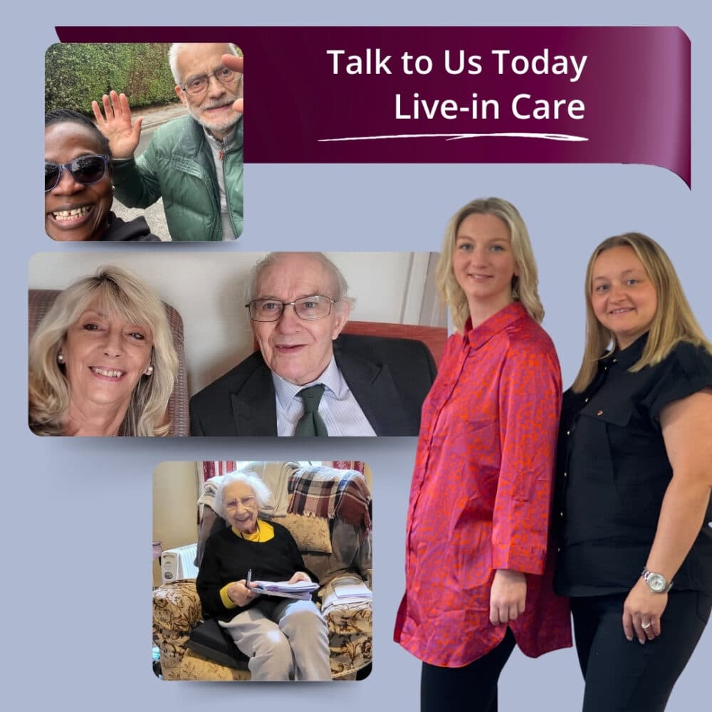 Live-in Care and companionship every day, done just the way you want by Hoome Instead Altrincham, Sale and Wythenshawe